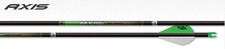 Easton Axis 4MM Long Range Match Grade 340  2" Blazer Vanes  3 PK