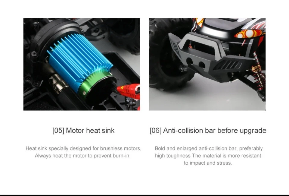 XLF Racing  1/10 Scale Brushless Xo6 Bison 4wD. - Image 3 of 4