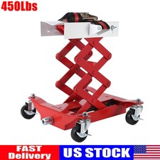 450lbs Low Profile Transmission Jack With Safety Straps Auto Repair Lifting Jack