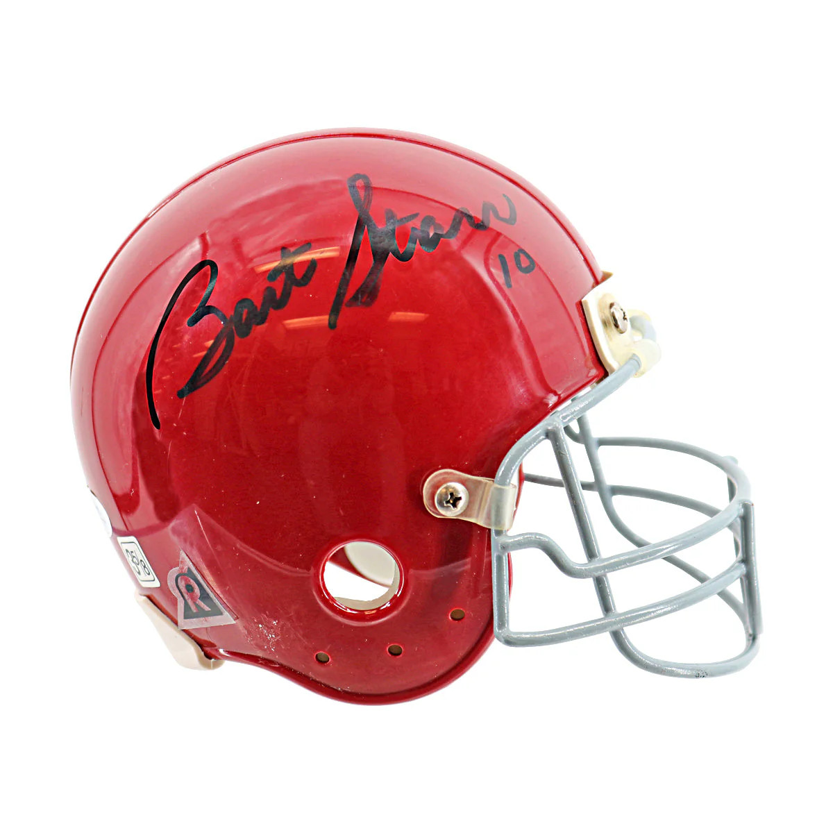 Bart Starr Alabama Crimson Tide Autographed Signed Ridell Mini Helmet JSA LOA 