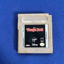 Disney's The Jungle Book (Nintendo Game Boy, 1994) Cartridge Works Tested