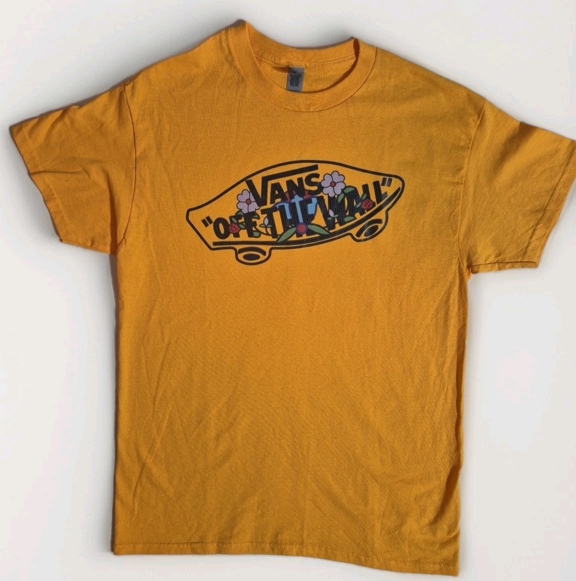 Print On Yellow Shirt M