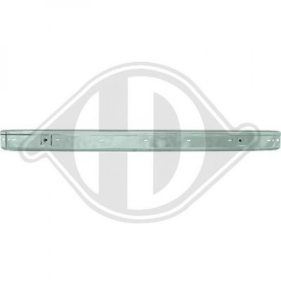 Diederichs Stoßstange hinten Mitte 82-87 Chrom für BMW E30 Baujahr 1982-1987