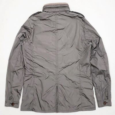 MONCLER BERTRAND M-65 Field Military Jacket Stow Hood Strap Logo