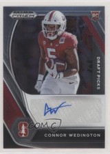 2021 Panini Prizm Draft Picks Connor Wedington #DPA-CWE Auto 7ba