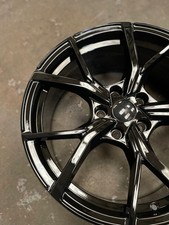 18” ESTORIL Style Alloy Wheels Gloss Black Audi A3 S3 RS3 A4 B5 B6 B7