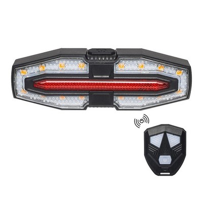 Wireless Bike Taillight Remote Turn Signal Bicycle Rear Light Cycling Tail Lamp