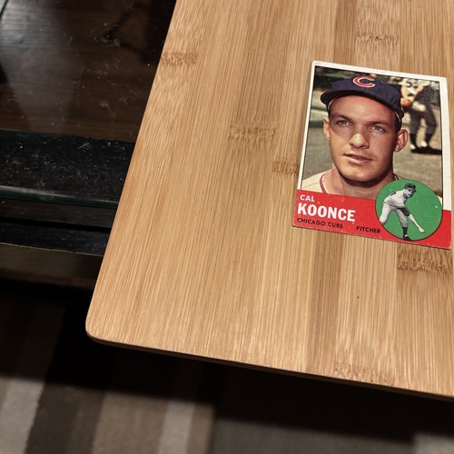 1963 Topps #31 RC Cal Koonce Vg - Picture 2 of 4