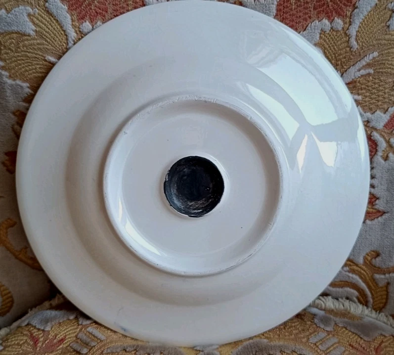 Placa de porcelana otomana look detalles lote 1 Foto 2 de 2