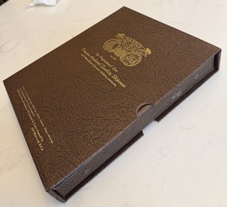 Coin Album Dansco #7350 Fiji in 1 1/8" slipcase all slides present