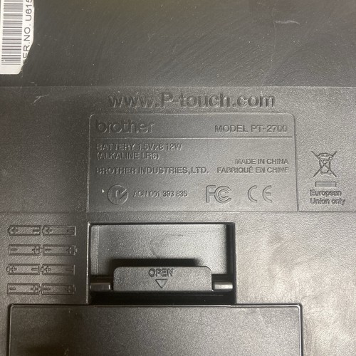 Brother P-Touch PT-2700 stampante termica con cavo di alimentazione: testata/funzionante - Foto 14 di 16