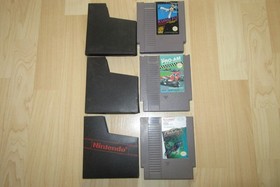 Nintendo NES Spiele: GALAGA und KUNG FU und R.C. PRO-AM