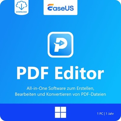 EaseUS PDF Editor 6 (2026) / Windows / 1 PC / 1 Jahr / KEY (ESD)