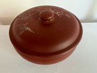 Vintage Asian Red Clay Pottery Medium Steamer Yunnan Qigue Cook Pot Yixing