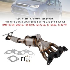 Katalysator Krümmer kat Euro 4 Für Ford C-Max DM2 Focus 2 Volvo C30 S40 1.4 1.6