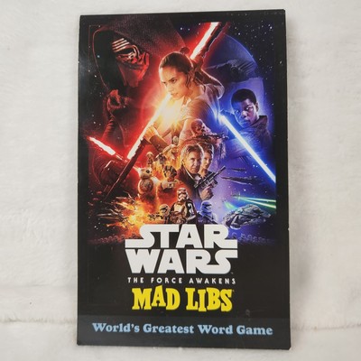 NEW Star Wars The Force Awakens MAD LIBS MADLIBS Book Game