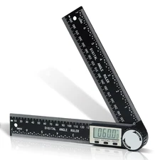 Third Generation Protractor Angle Finder, Digital Angle Ruler with 7Inch/200Mm,