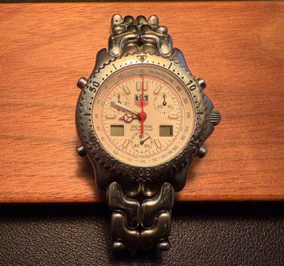TAG Heuer S29.006 Professional White Dial Men's Quartz Watch from JP
