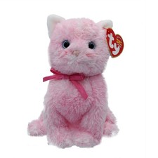 Ty Beanie Baby Fleur - MWMT (Cat Pink 2004)