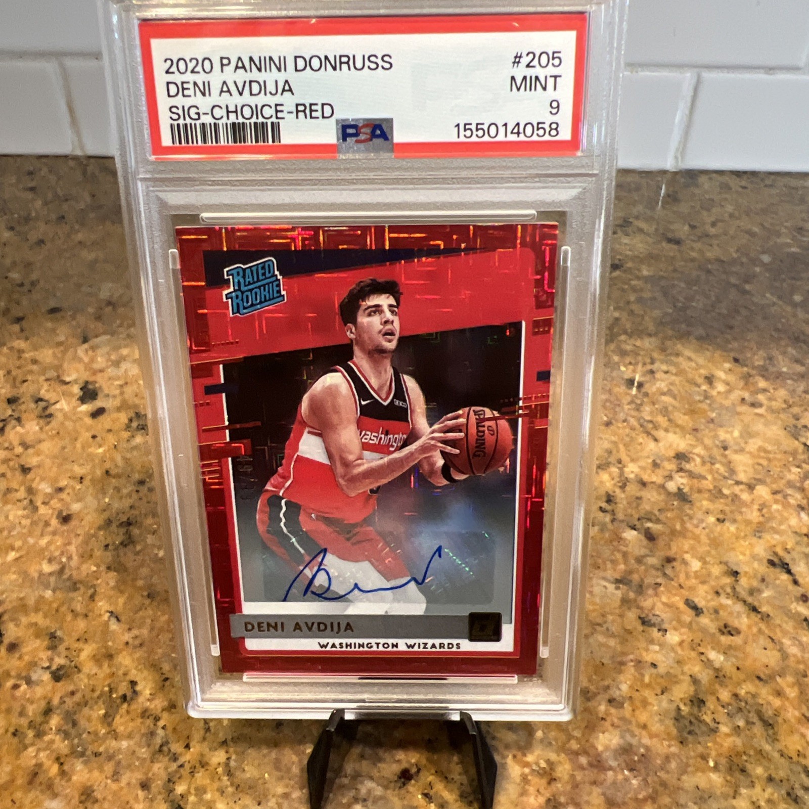 2020 PANINI DONRUSS #205 DENI AVDIJA SIG-CHOICE-RED /99