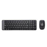 Logitech MK220 Compact Wireless Keyboard And Mouse Combo For Windows, 2.4 Ghz Wi