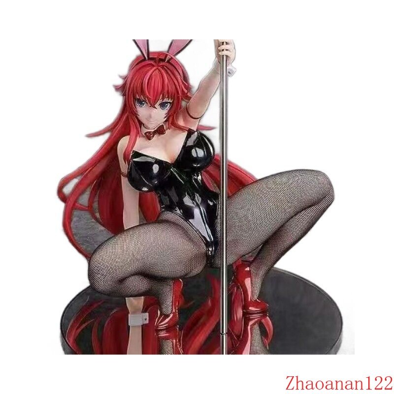 Figura PVC Anime Toy High School D X D Rias Gremory Bunny 33 cm Nueva Sin Caja