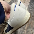 ROTHYS WOMENS LACE UP SNEAKER WHITE/BLUE MESH Size 9 — photo 6
