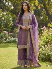 Salwar Kameez Pakistani Indian Wedding Party Wear Dress Bollywood Palazzo Suit