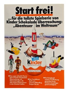 Foglio pubblicitario AVVENTURE NELLO SPAZIO 1980/1981 MEGA HIGHLIGHT