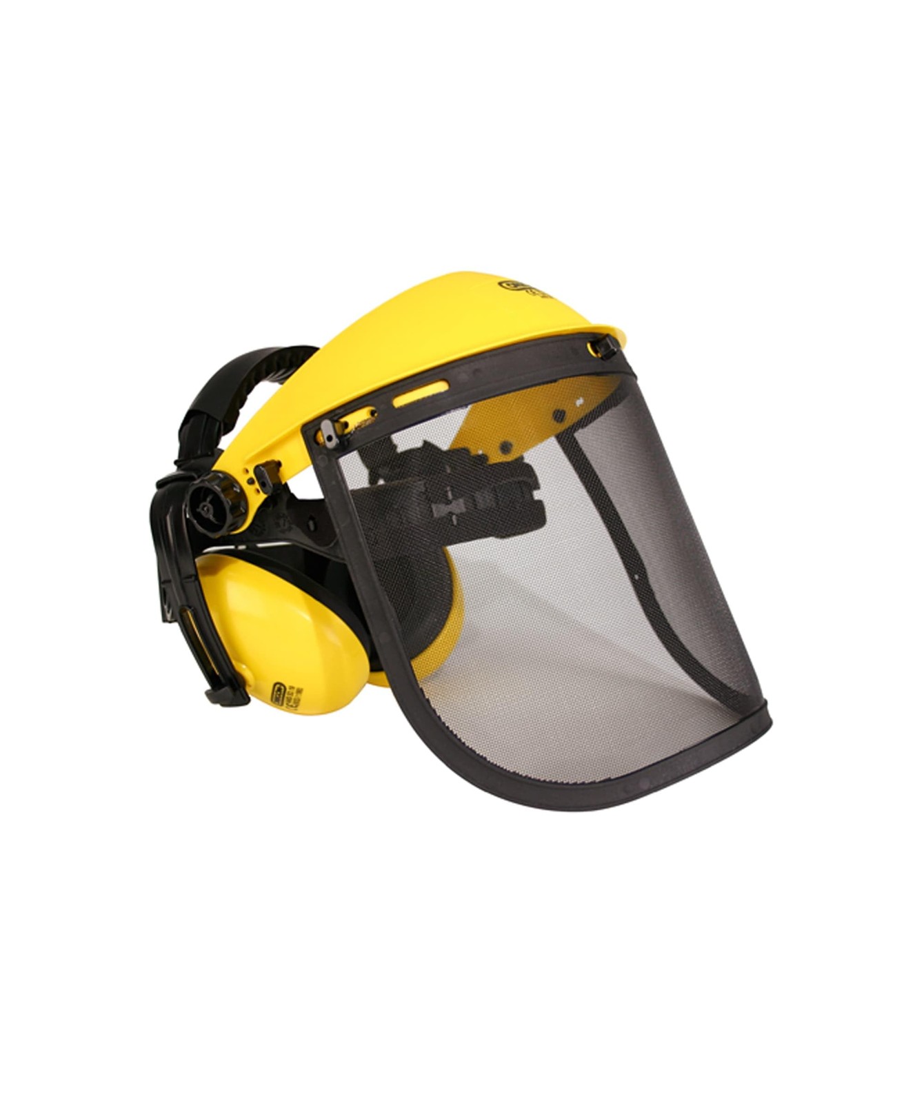 Protezione Viso con Cuffie e Rete Acciaio | Kit Giardinaggio Sicuro