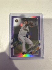 Yuki Takahashi 2021 Topps Chrome NPB Purple Refractor Numbered /299 #4298