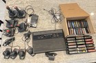 Atari Video Computer System With Joysticks And Games
