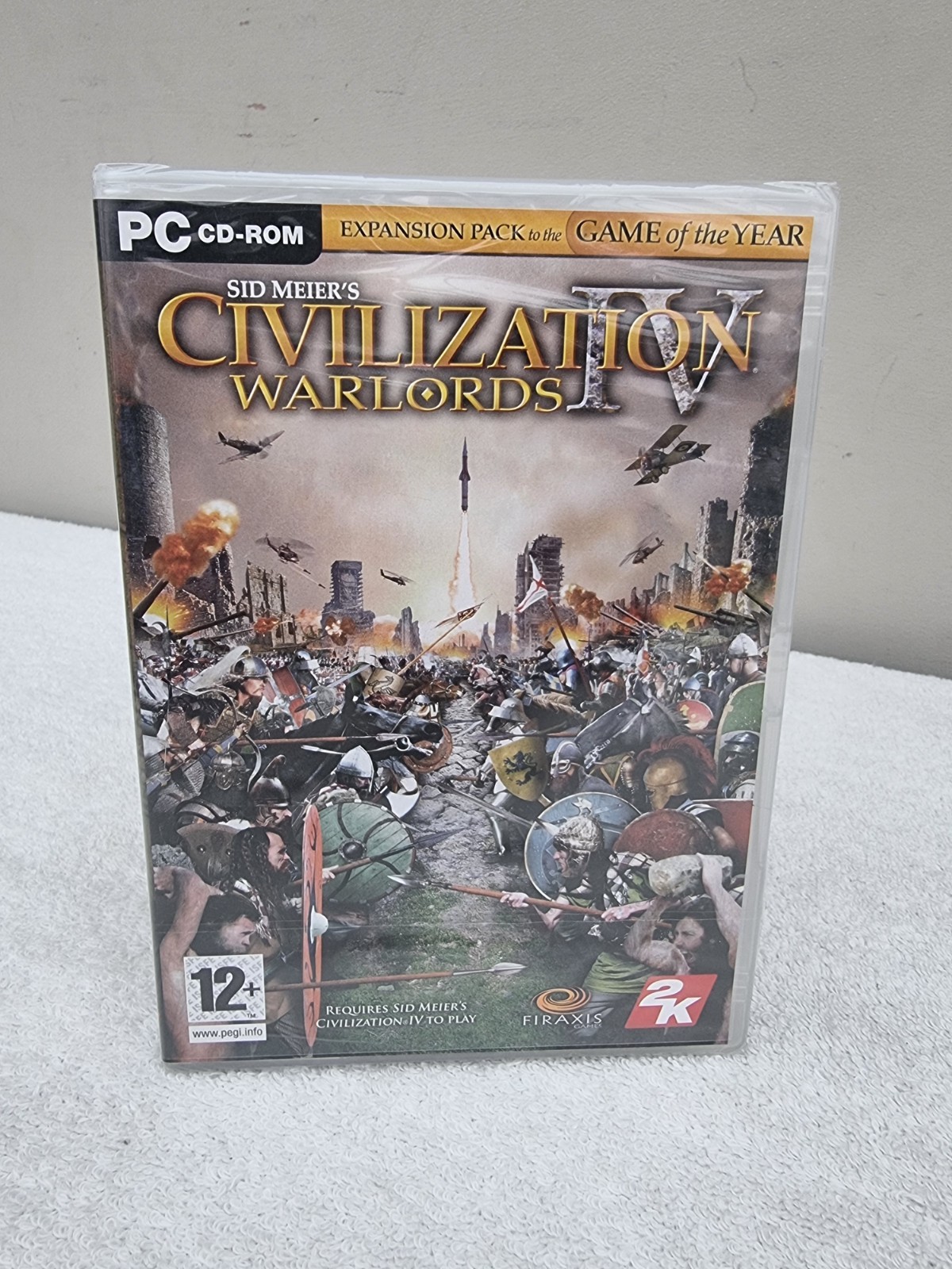 Sid Meier's Civilization IV Warlords PC CD-ROM Expansion Pack New & Sealed