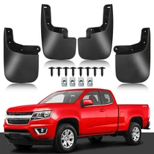 4x For Chevrolet Colorado GMC Canyon 2015~2022 Splash Guard Mud Flaps Front Rear