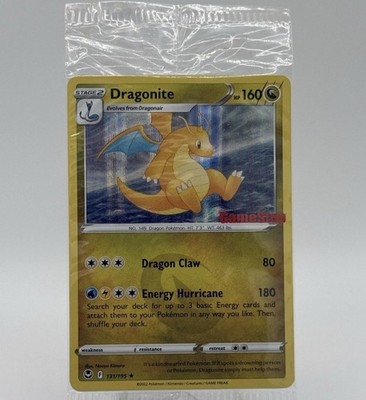 Dragonite 131/195 Holo Gamestop Exclusive Stamped Pokemon TCG New Factory Sealed