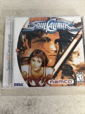 Soul Calibur (Sega Dreamcast) Disc, manual, case, inserts Untested