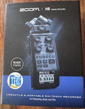 Zoom H6 Handy Portable Digital Audio Recorder, brand new