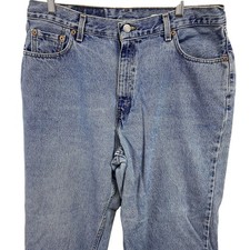 Vintage Levi's 560 Loose Fit Straight Leg Women's 16 MIs M 39x30 Made In USA