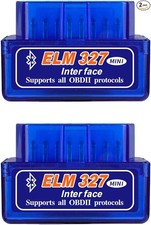 2PCS ELM327 OBD Car Auto Diagnostic Scanner, Professional Automotive- 2 PCS