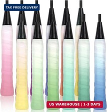 12 Pack Tacky Tennis Racket Grip Tape Anti-Slip Tennis Grips Racquet Overgrip Ta
