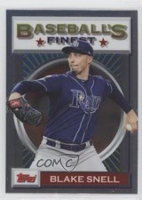 2020 Topps Finest Flashbacks Blake Snell #147 0x1
