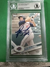 2017 TOPPS PRO DEBUT PETE ALONSO AUTO ROOKIE CARD BECKETT AUTHENTICATION