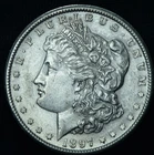 1897-S $1 Morgan Silver Dollar AU+ ~ 26094