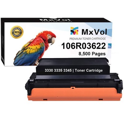 3335 3345 Phaser 3330 Toner Cartridge for Xerox 106R03622, 1PK