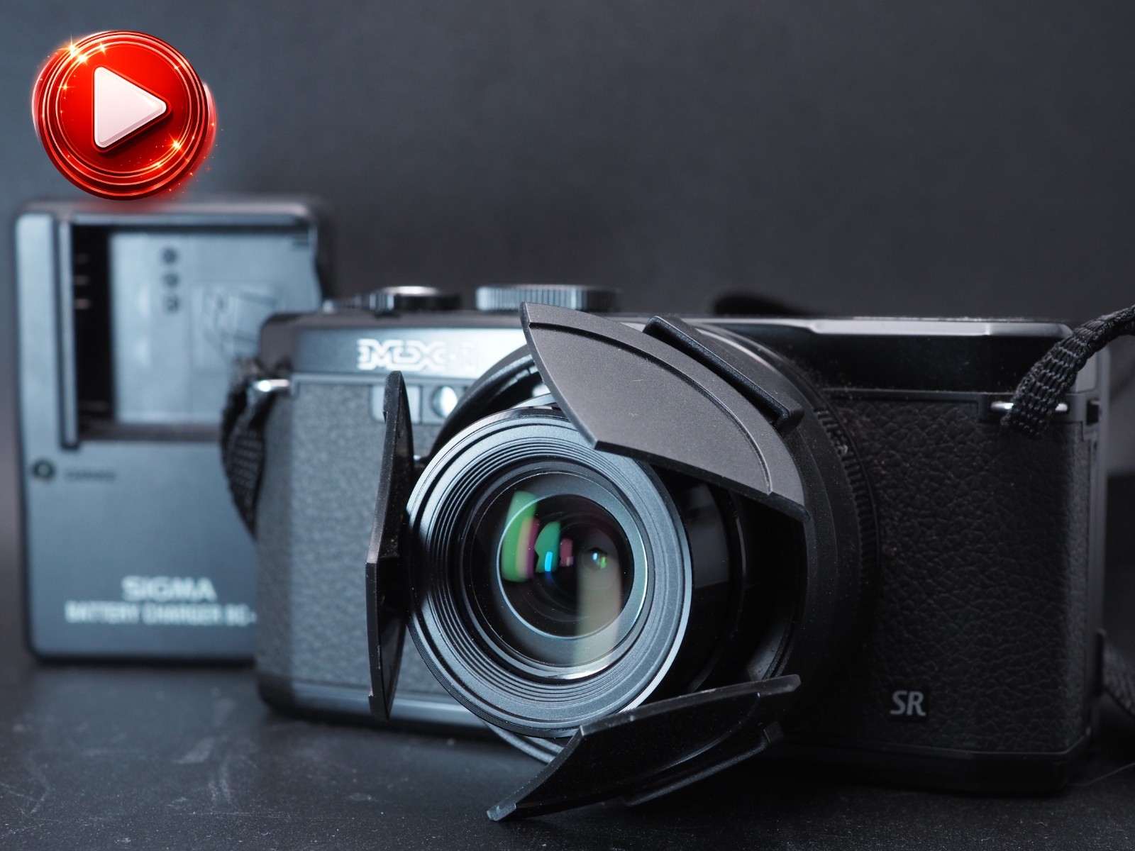 Pentax MX-1 12.0MP Digital Camera Black From JAPAN #J350