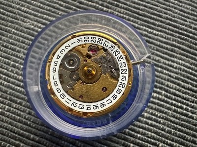 Original ETA 2671 Movement NEW Yellow Complete NIA 25 jewels