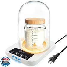 Sourdough Starter Warmer with Glass Dome, 1 F Precise Temperature