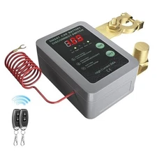 Kill Switch for Car - Remote Battery Disconnect Switch 12v, 240A, Upgrade 