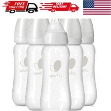 Evenflo Proflo Balance Plus Vented Baby Bottles - 9 Oz, Pack of 6 - BPA Free