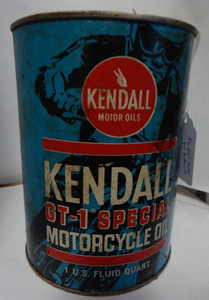 Vintage Kendall Oil Can | eBay
